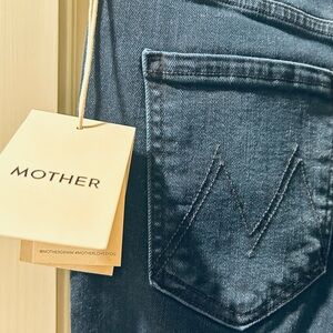 MOTHER Dark Blue Denim Jeans